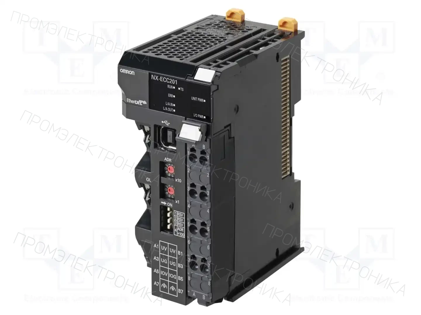 OMRON NX-ECC201 — Системы и модули ввода/вывода (I/O)