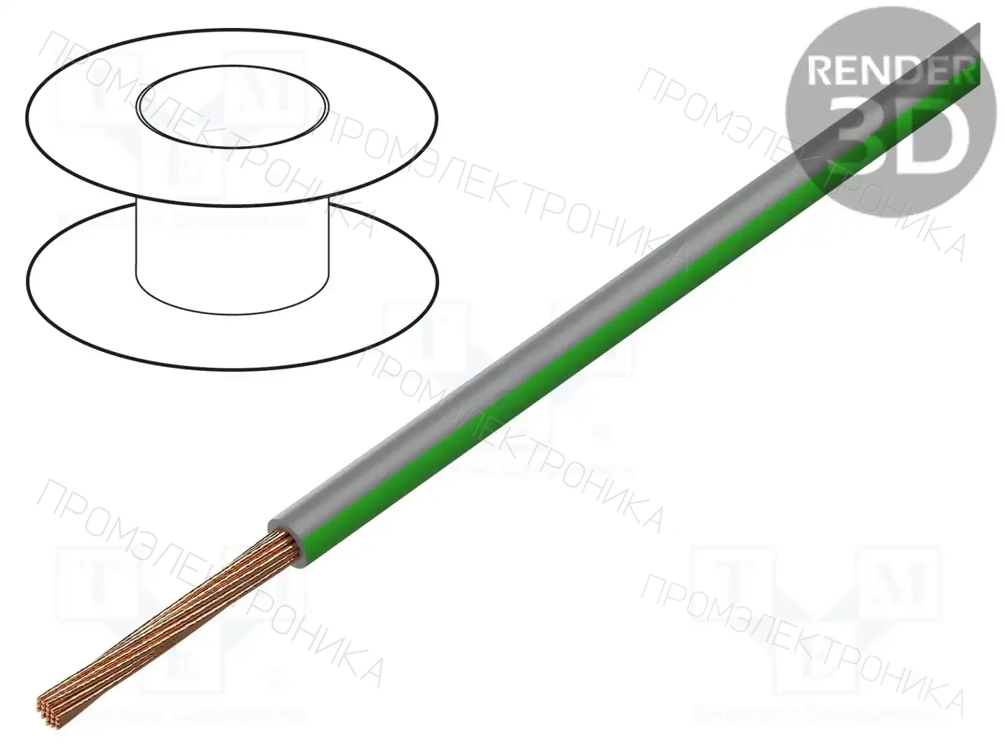 BQ CABLE LGY2.5-GY/GR — Провода одножильные - тросик