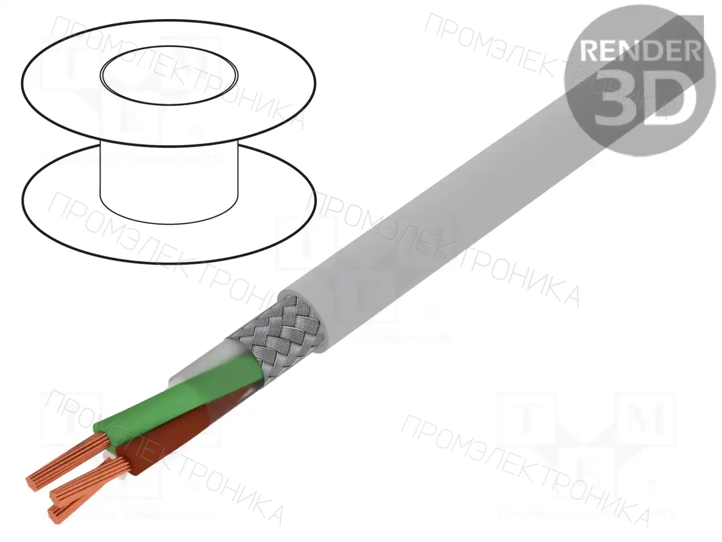 BITNER S30588 — Провода многожильные экранированные