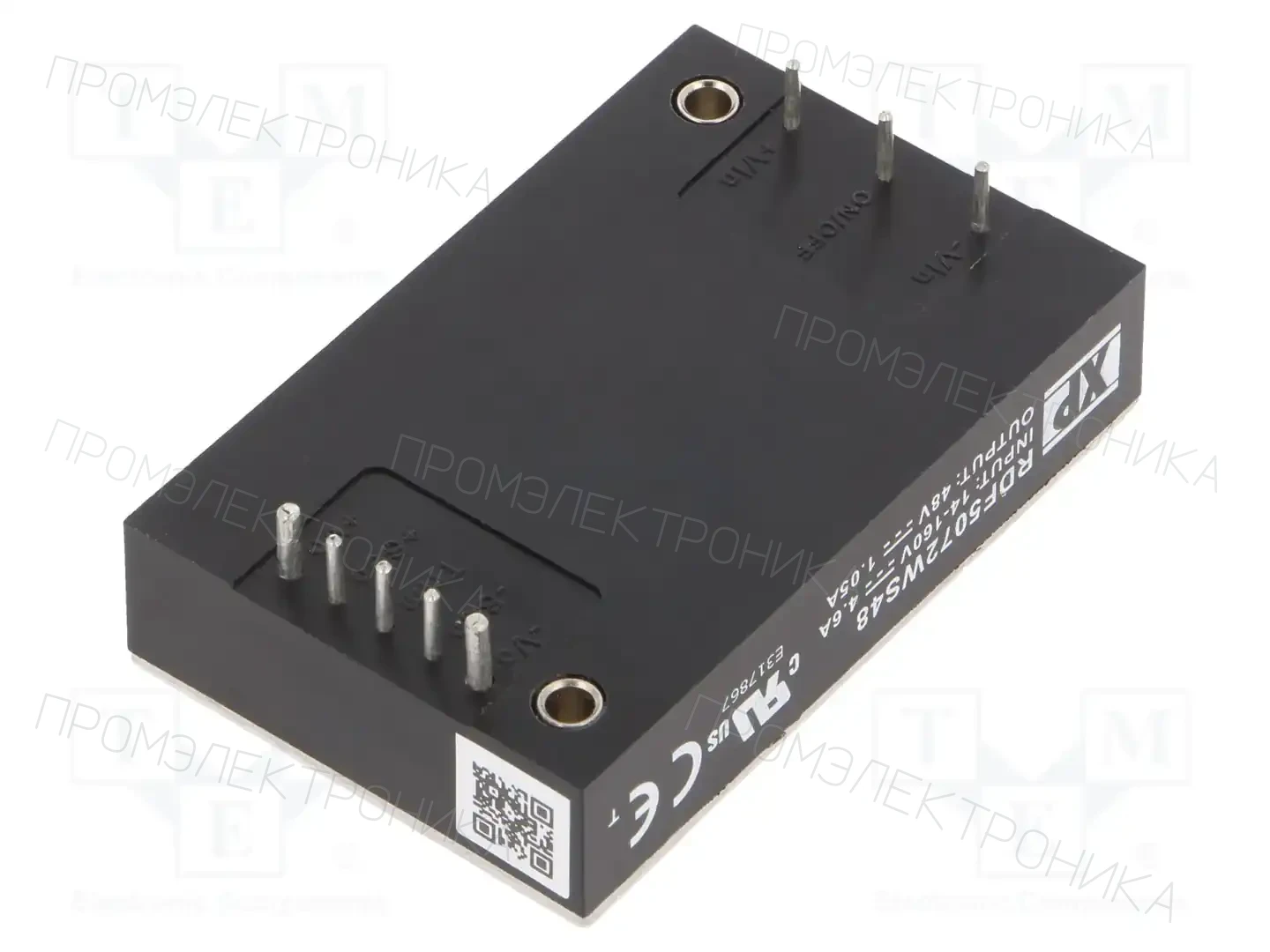XP POWER RDF5072WS48 — Преобразователи DC/DC
