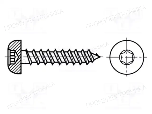 BOSSARD 3366801 — Шурупы