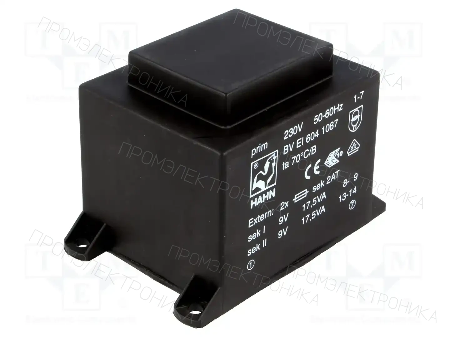 HAHN BV EI 604 1087 — Трансформаторы PCB