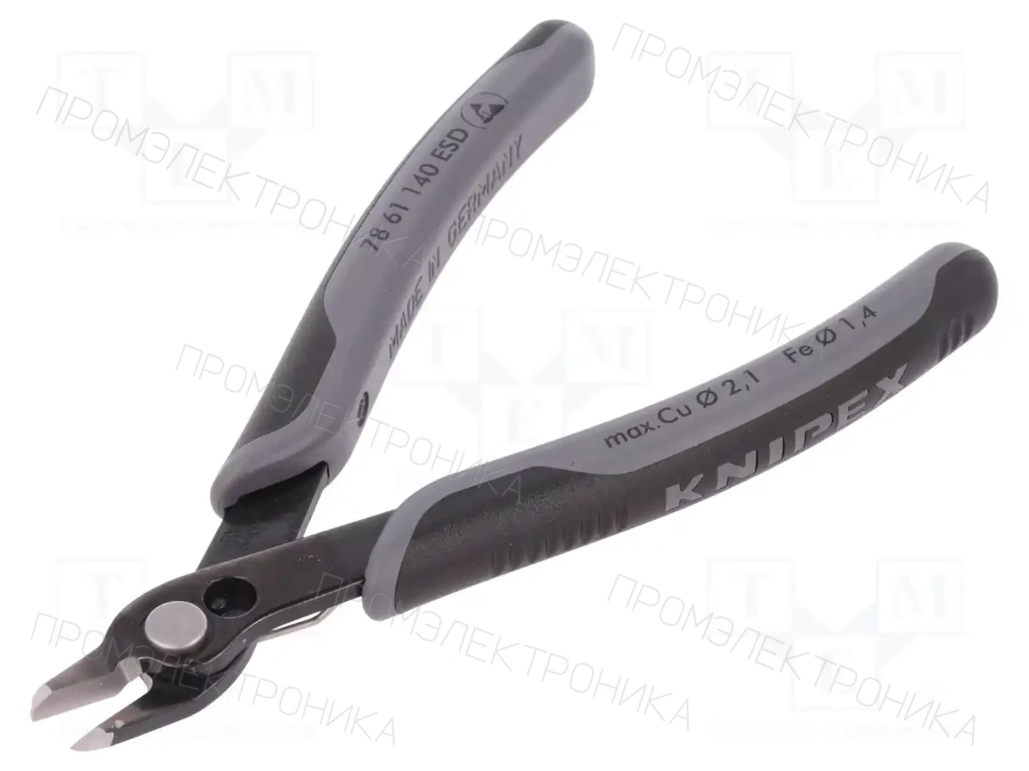 KNIPEX 78 61 140 ESD — Клещи-кусачки для резки