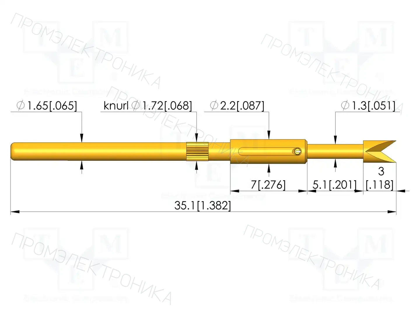INGUN GKS-710 222 200 A 1507 — Измерительные щупы