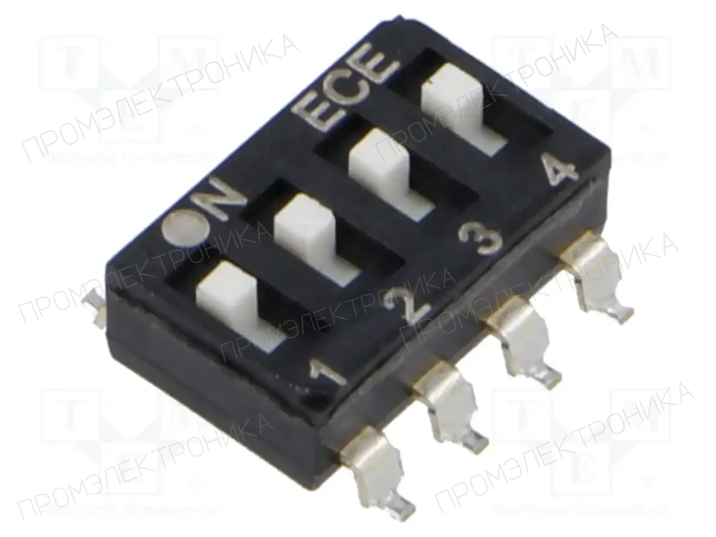 ECE ESD104EZ — Переключатели типа Dip-Switch