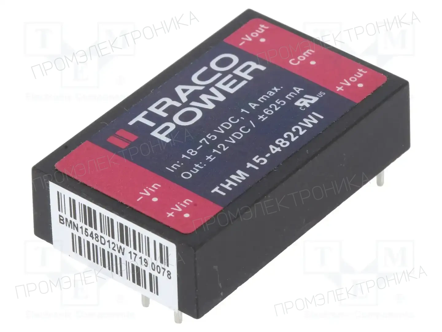 TRACO POWER THM 15-4822WI — Преобразователи DC/DC