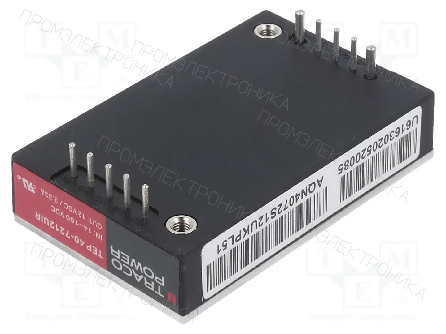 TRACO POWER TEP 40-7212UIR — Преобразователи DC/DC
