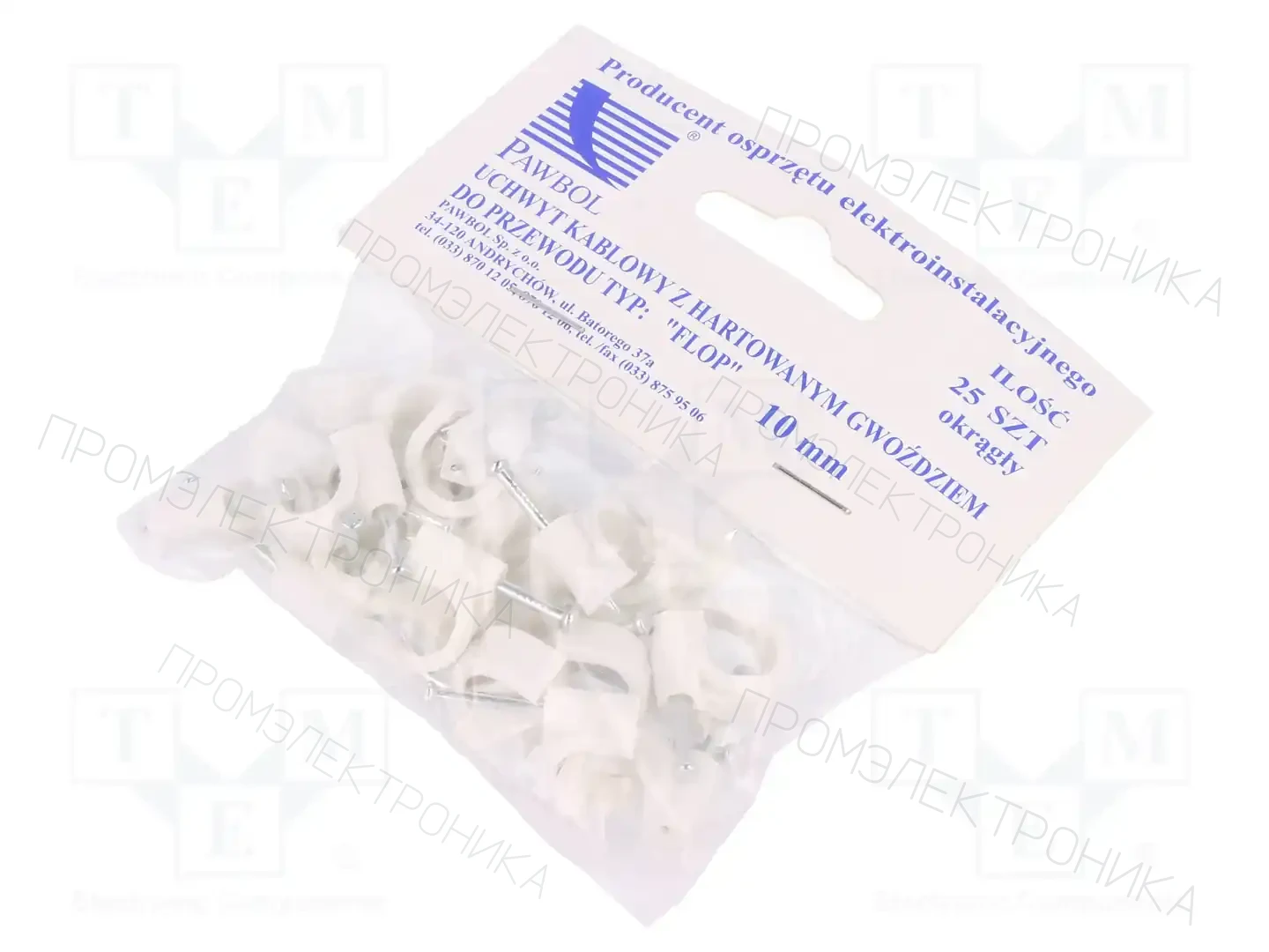 PAWBOL H.7008A -25 — Держатели, скобы для кабелей