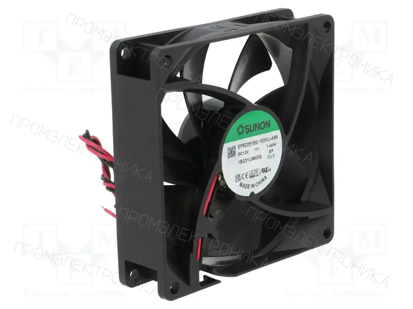SUNON EF92251B2-1000U-A99 — Вентиляторы DC 12V