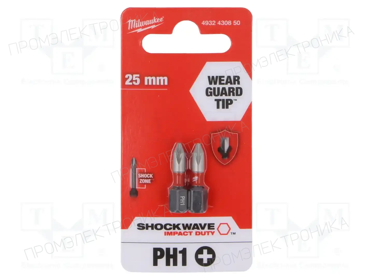 Milwaukee 4932430850 — Наконечники для отверток