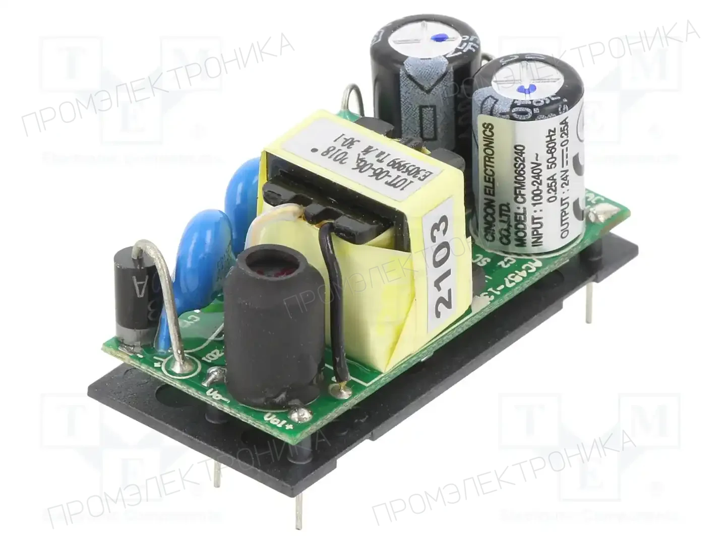 CINCON CFM06S240 — Преобразователи AC/DC для PCB