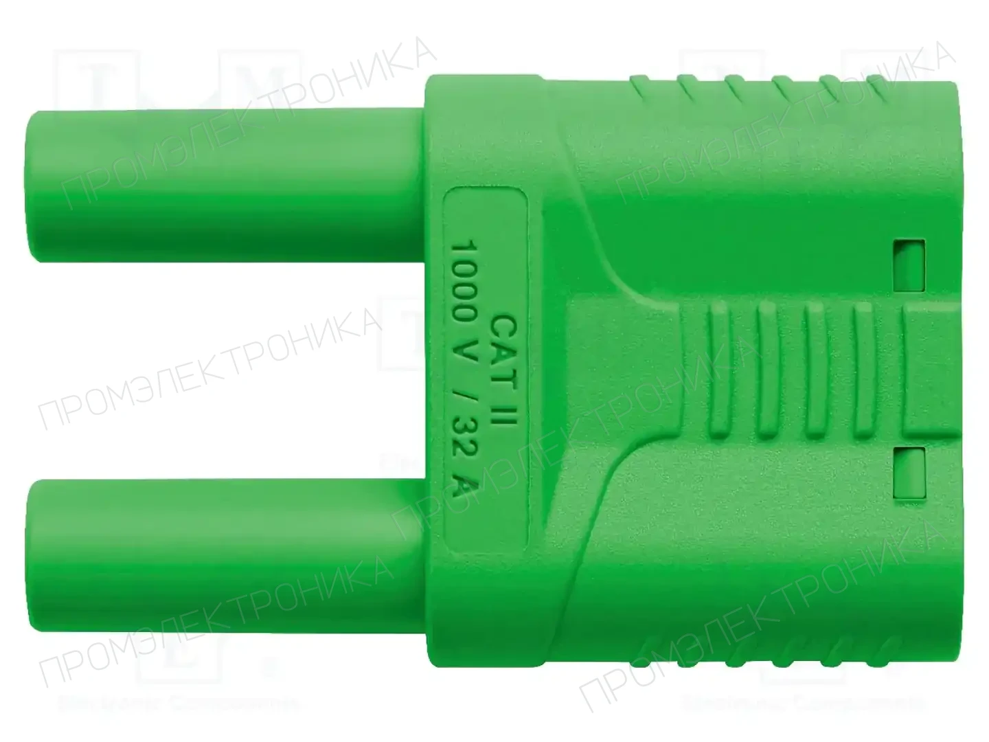 SCHÜTZINGER SKURZ 6100 / 19-4 IG 2MB NI / GN — Вилки банановые 4мм