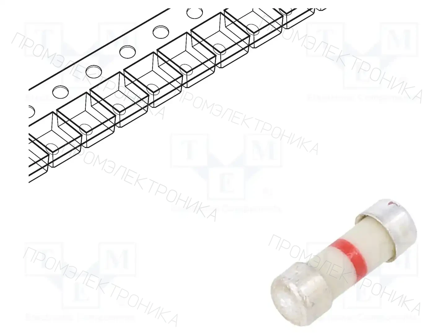 LITTELFUSE 0242.050UR — Осевые предохранители быстродействующие