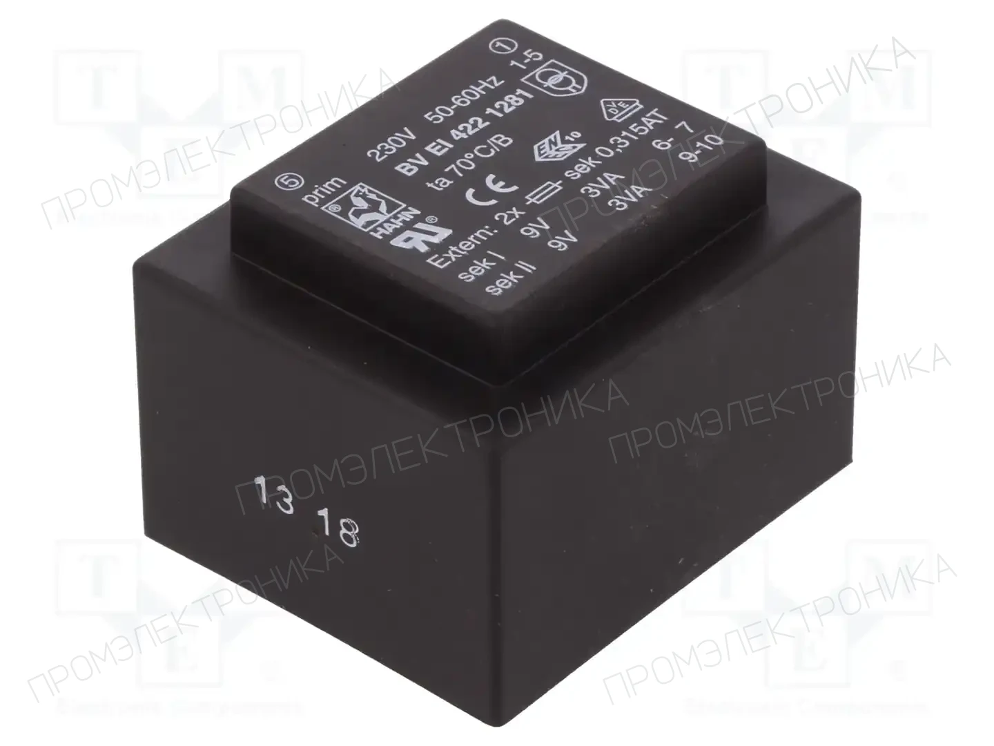 HAHN BV EI 422 1281 — Трансформаторы PCB