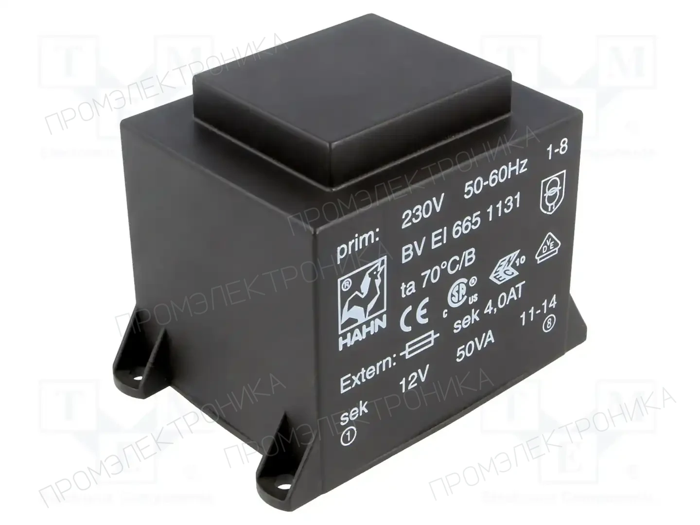 HAHN BV EI 665 1131 — Трансформаторы PCB