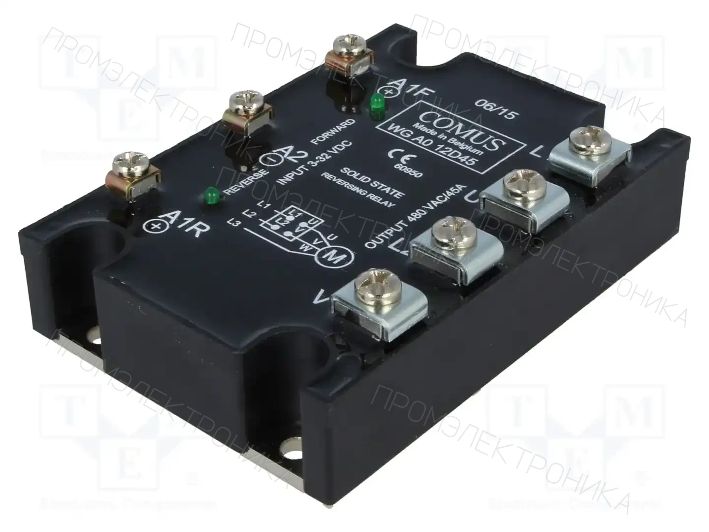 COMUS WGA012D45 — Реле SSR трехфазные