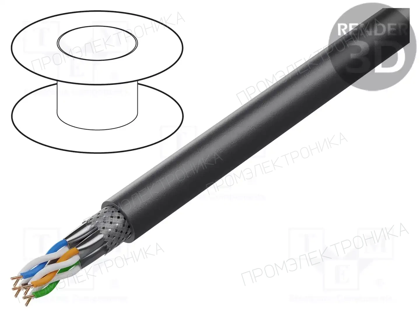 HELU 802167 — Провода промышленные Ethernet