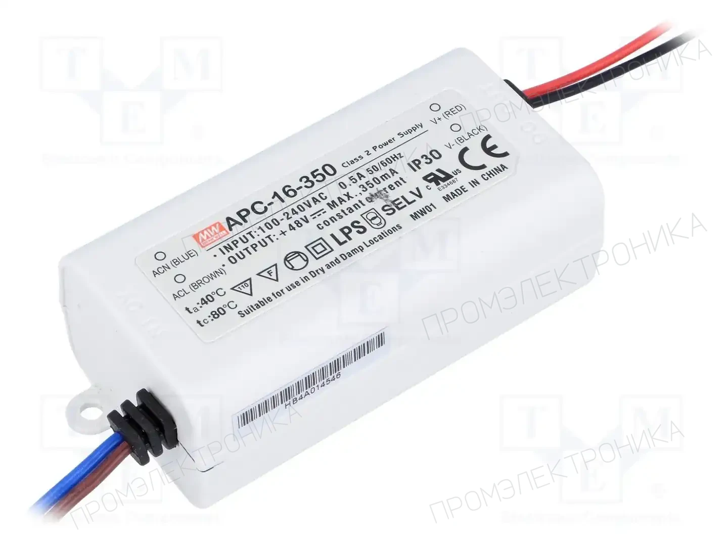 MEAN WELL APC-16-350 — Блоки питания для LED