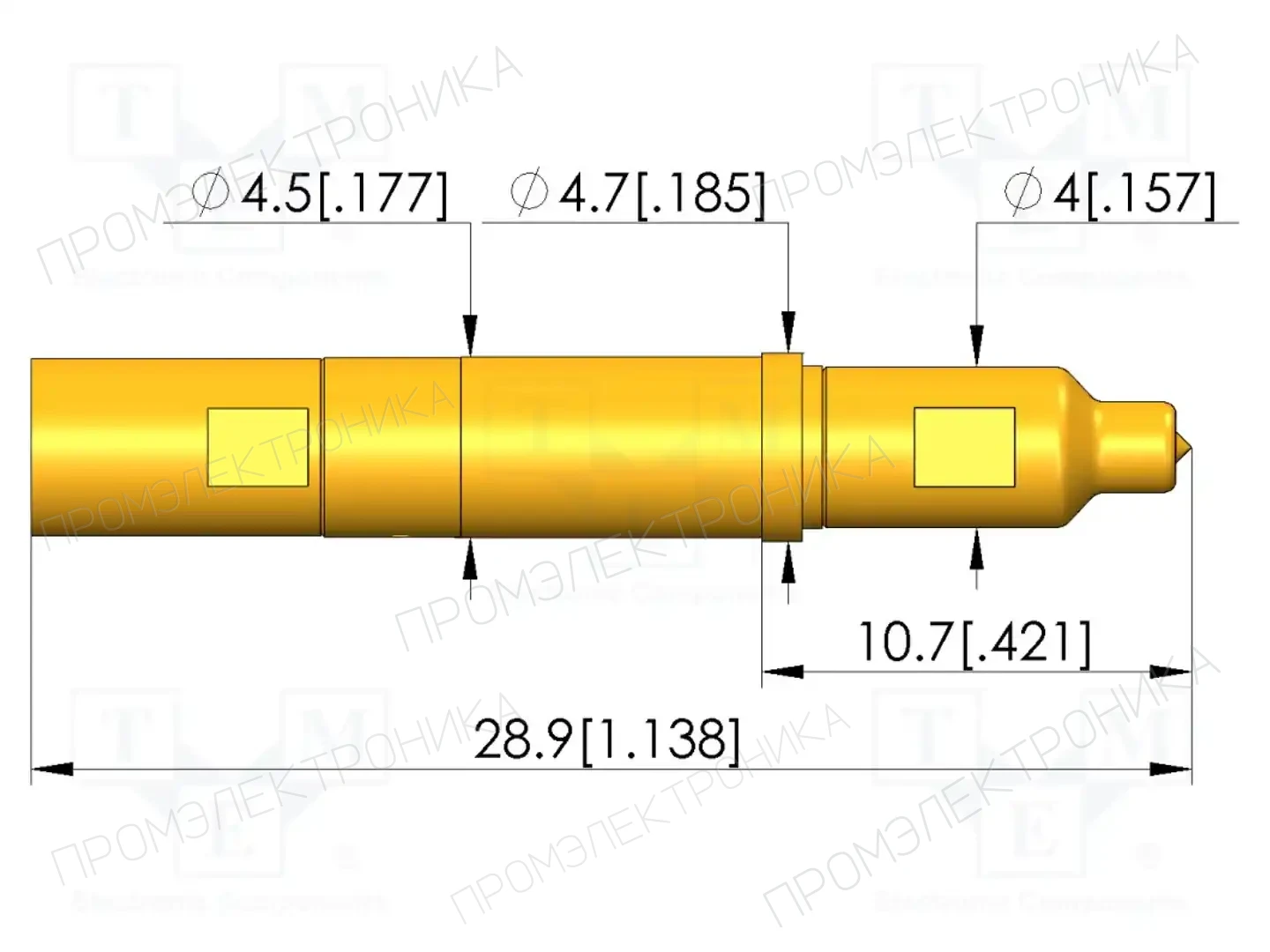 INGUN HFS-410 358 080 A 5042 Z — Измерительные щупы
