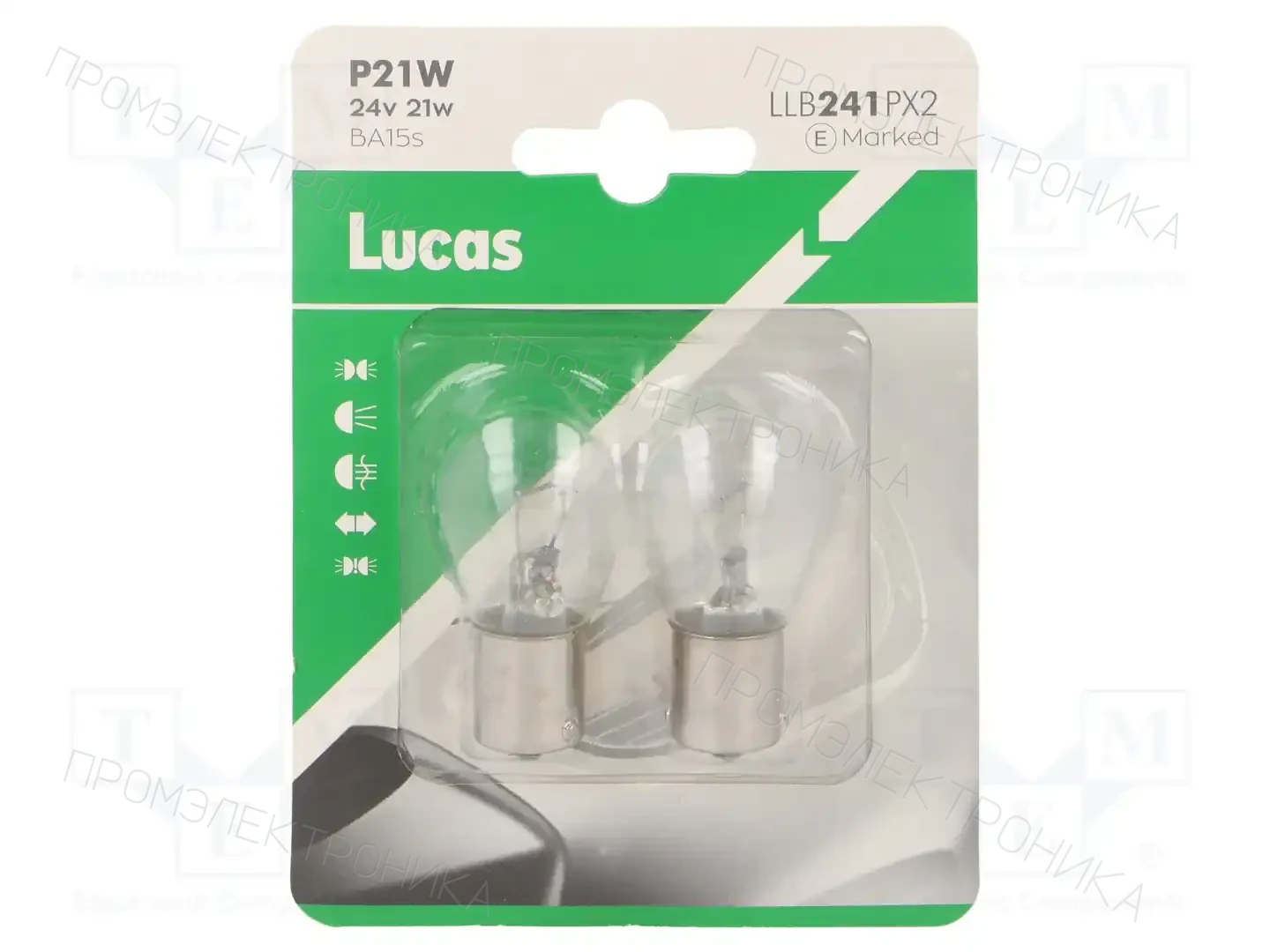 LUCAS LLB241PX2 — Источники света - автомобильные