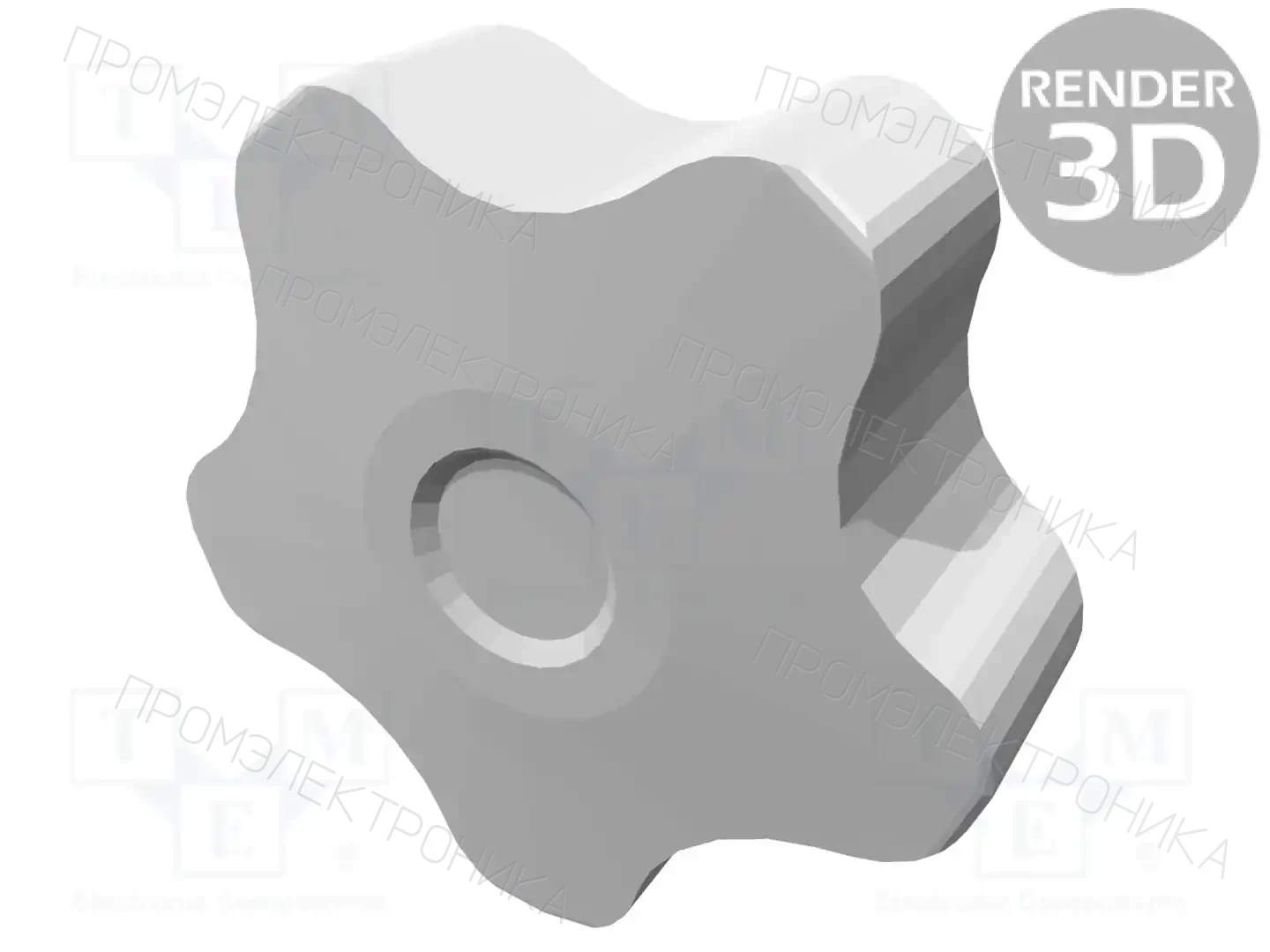 ELESA+GANTER VCT.50 P-M12X20-C2 — Ручки зажимные