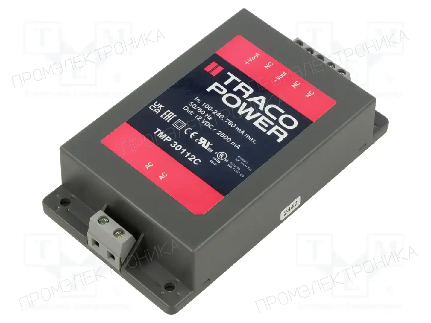 TRACO POWER TMP 30112C — Блоки питания для встраивания