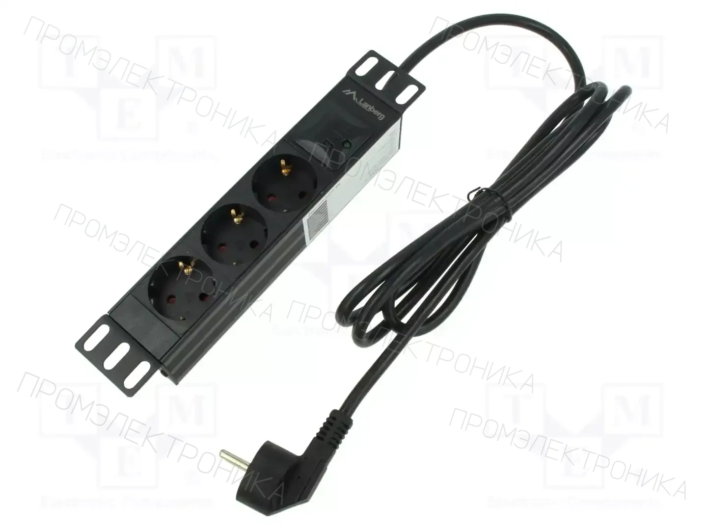 LANBERG PDU-03F-0200-BK — Планки защиты от перенапряжения