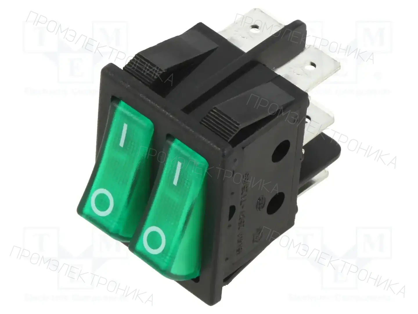 CANAL ELECTRONIC R210T5W-GBGA-11BNC — Переключатели типа Rocker