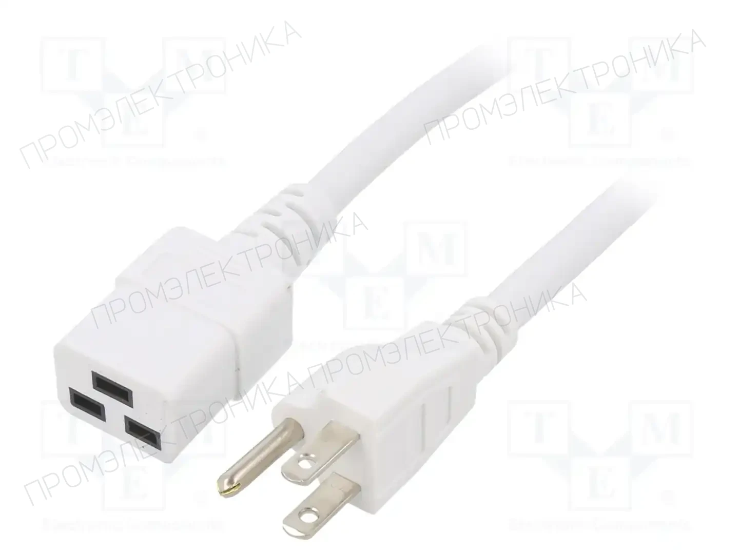 LIAN DUNG LT-202+549 SJT 14/3 60C WHT 1M — Кабели питания компьютерные и универс
