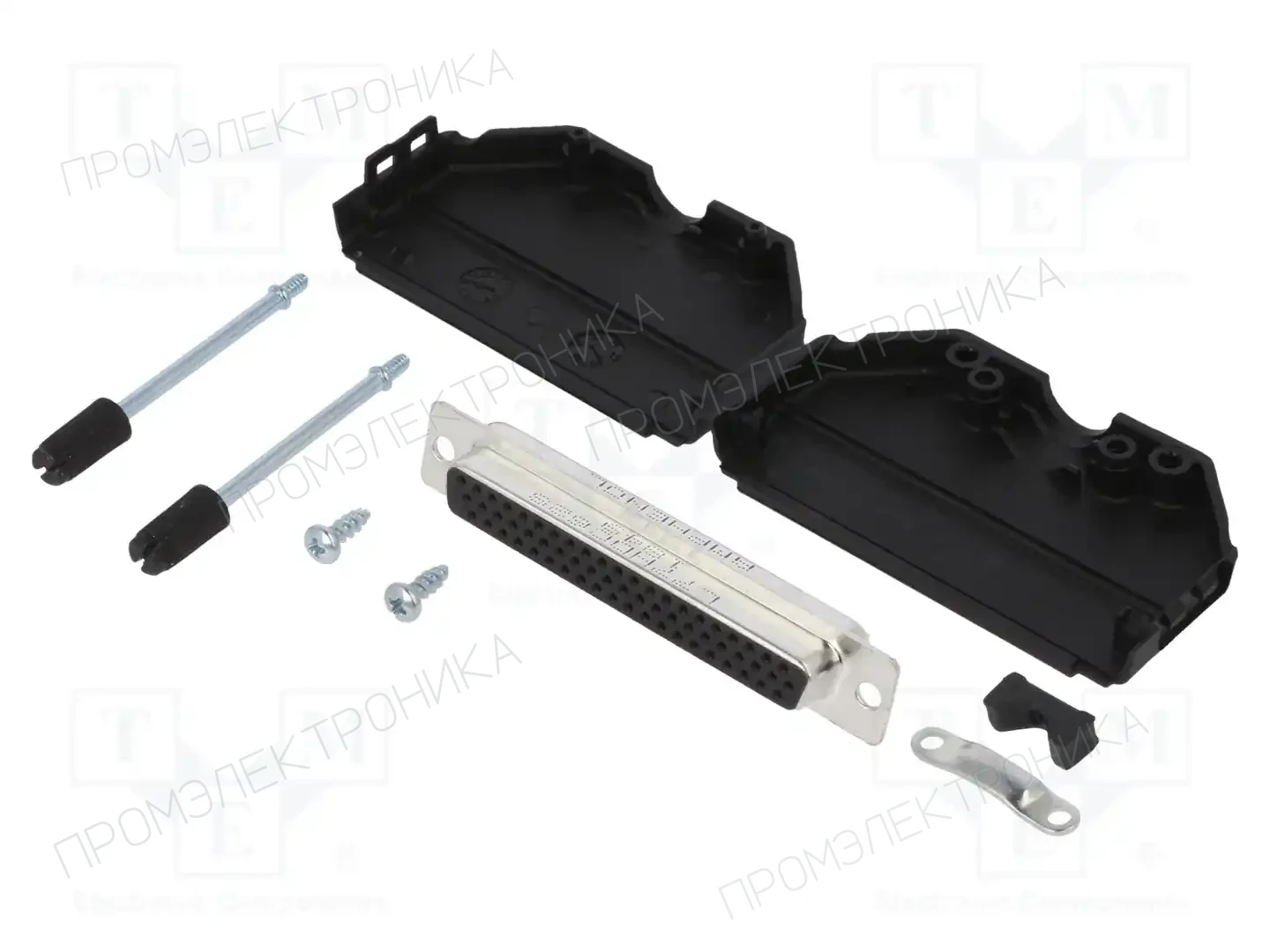 AMPHENOL COMMUNICATIONS SOLUTIONS L17DPPK37-BK+L77HDC62S — Комплектные штекеры D-Sub