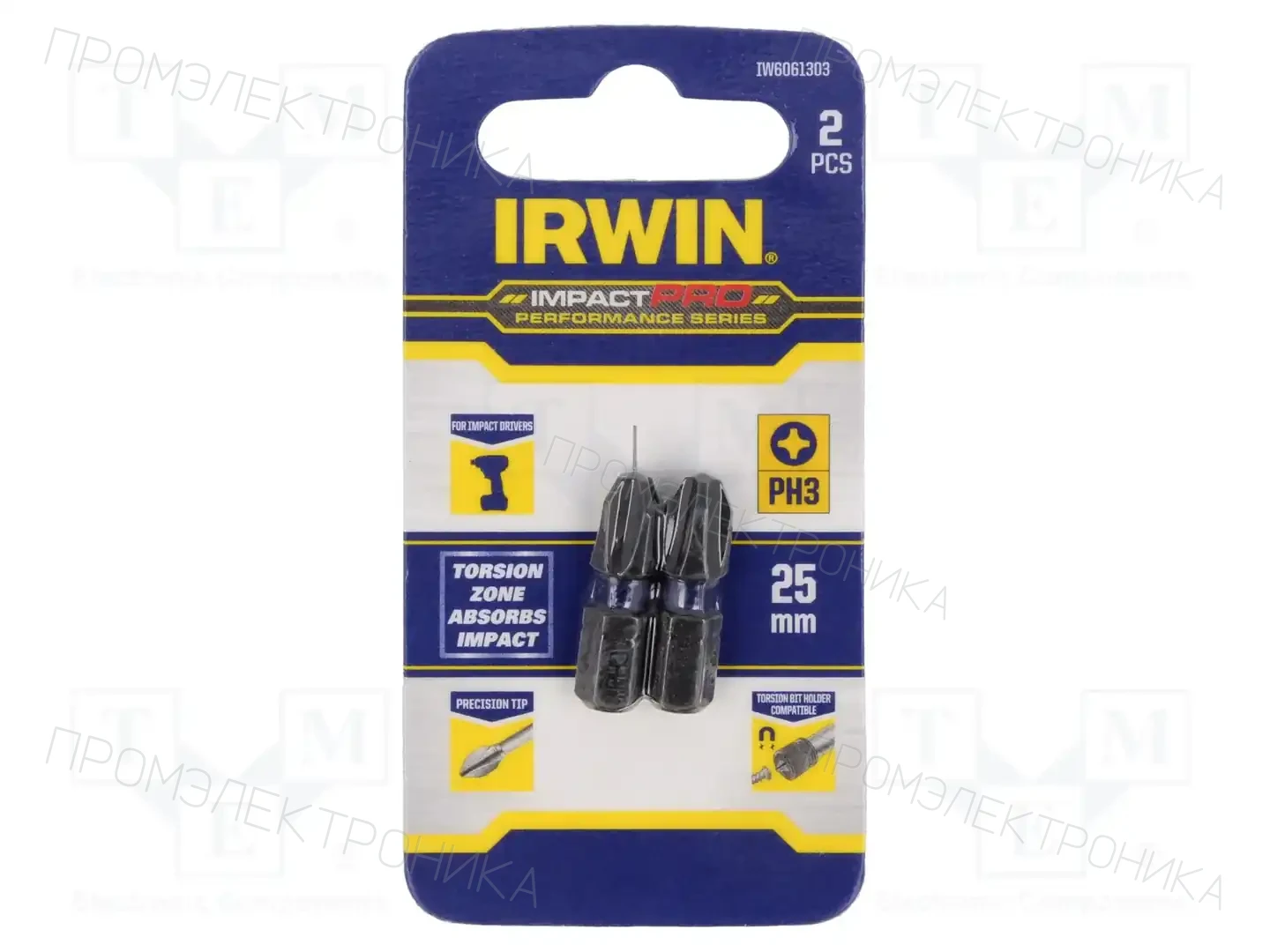 IRWIN IW6061303 — Наконечники для отверток