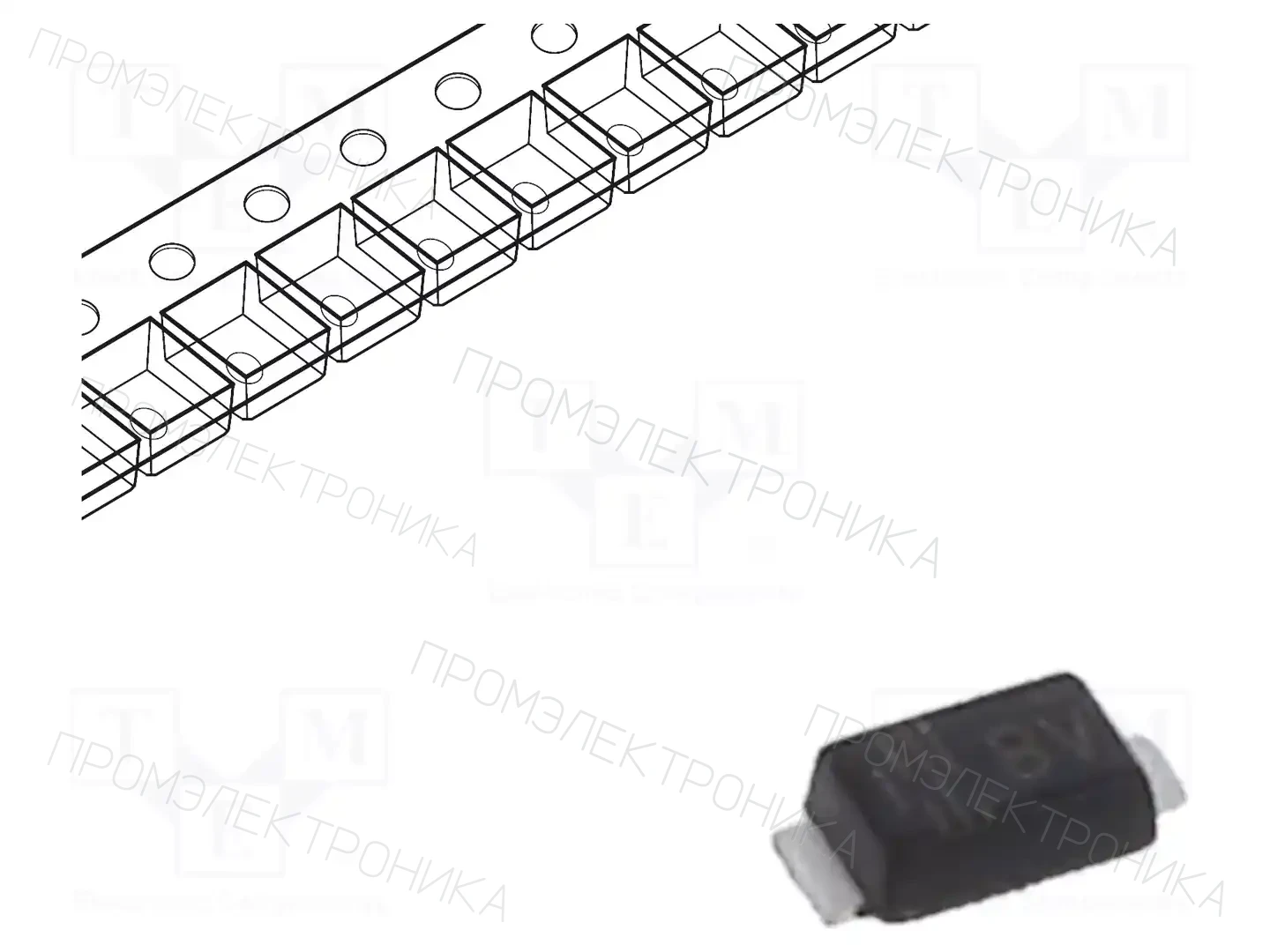 DIOTEC SEMICONDUCTOR SRL23 — Диоды Шотки SMD
