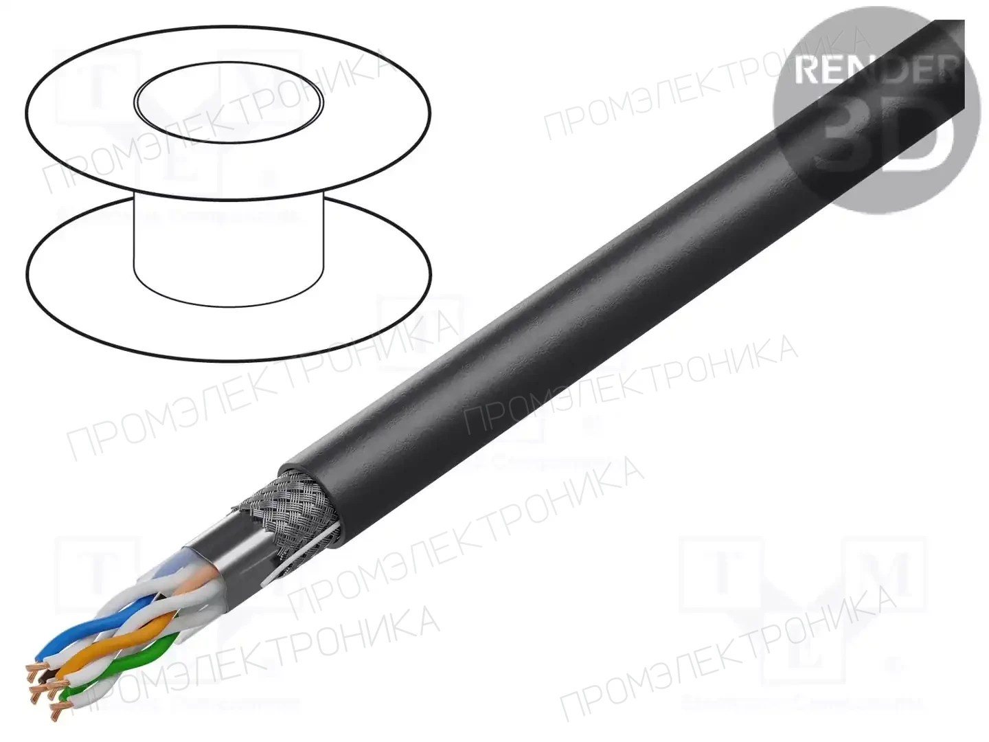 BELDEN 74002PU.01305 — Провода промышленные Ethernet