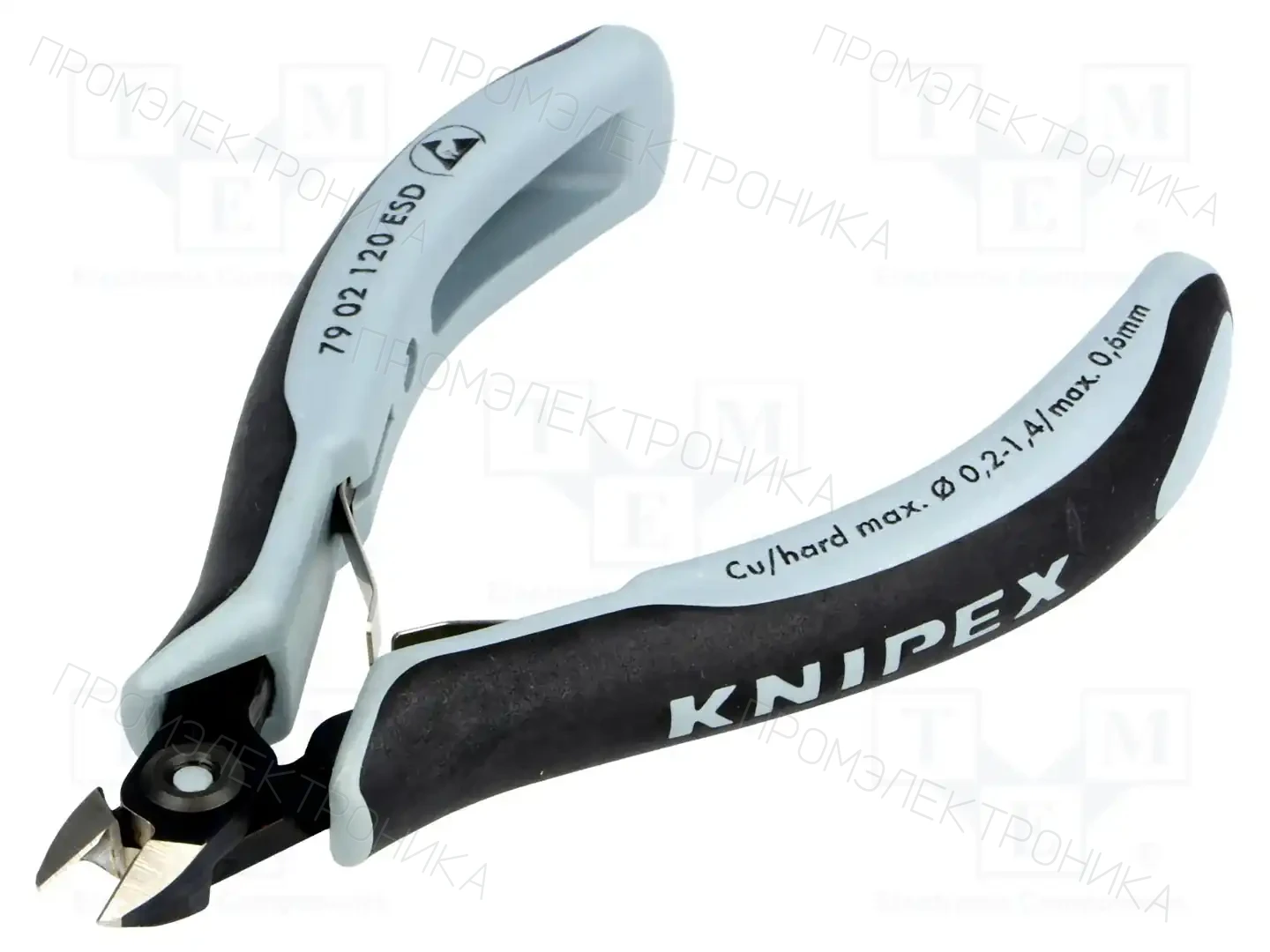 KNIPEX 79 02 120 ESD — Клещи-кусачки для резки