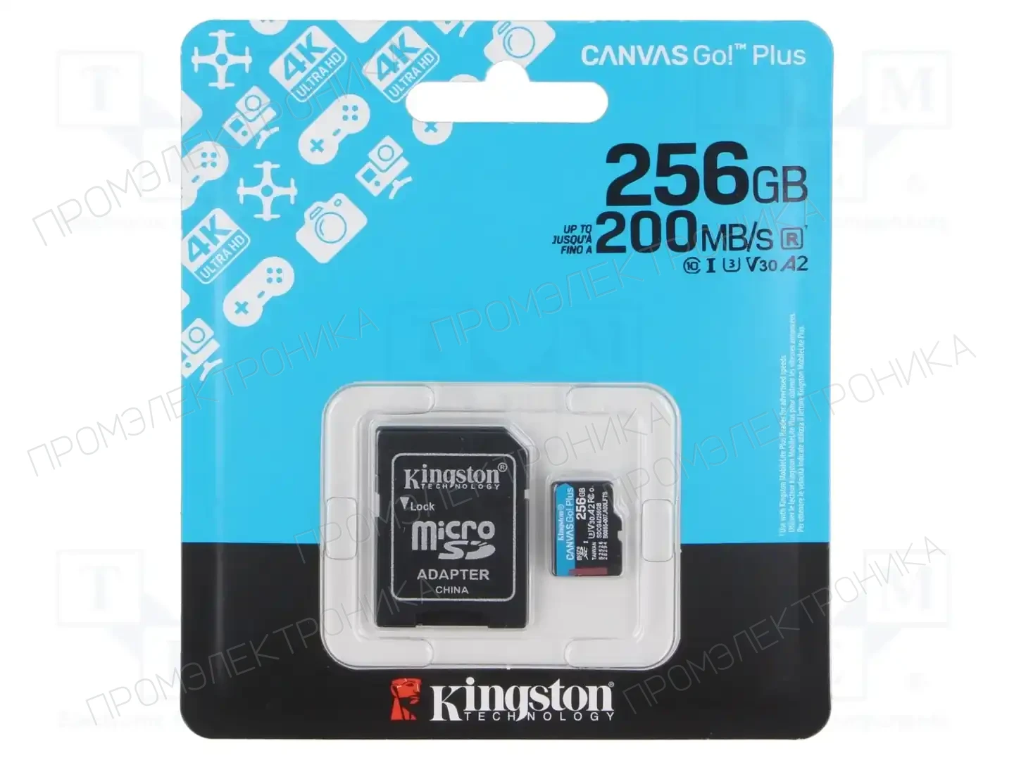 KINGSTON TECHNOLOGY SDCG4/256GB — Карты памяти