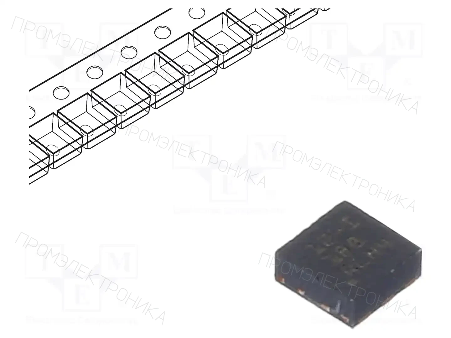 Texas Instruments LP5912-5.0DRVT — Стабилизаторы напряжения нерегулир. LDO