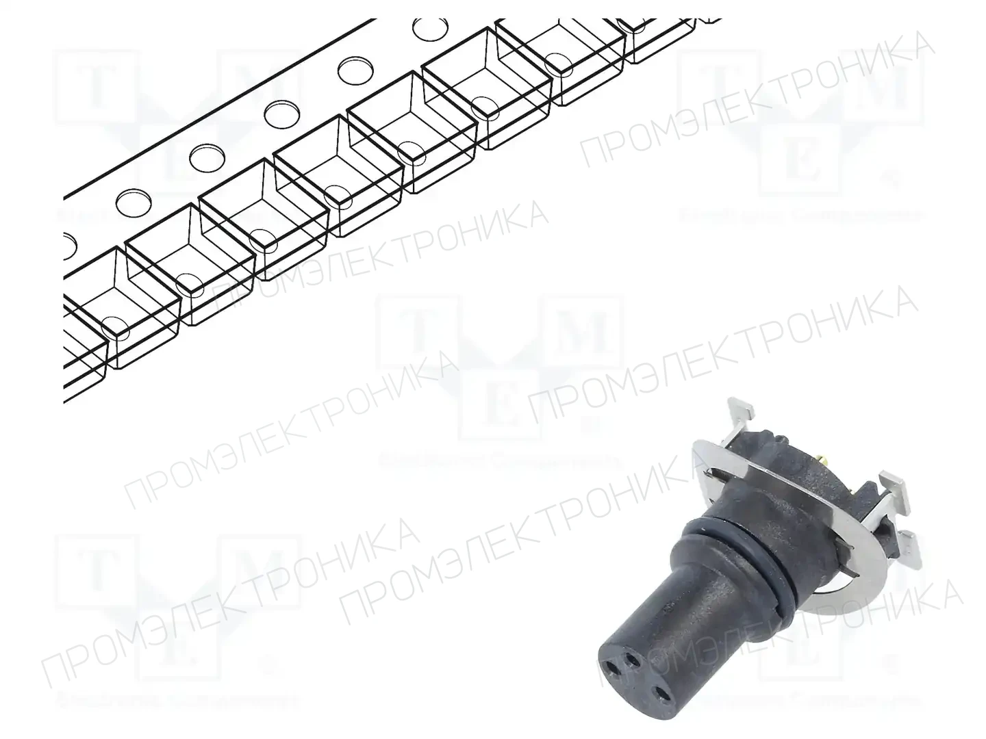 AMPHENOL LTW M8S-03PFFT-EE0001 — Разъeмы M8