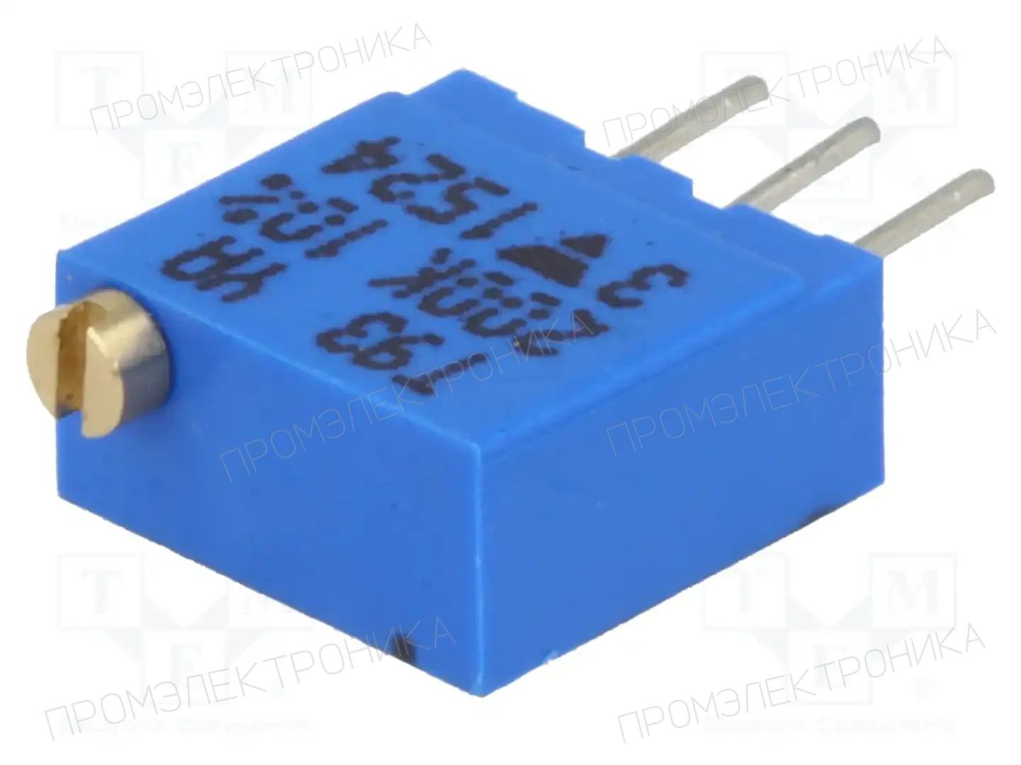 VISHAY T93YA204KT20 — Потенциометры THT многооборотные 3/8 дм