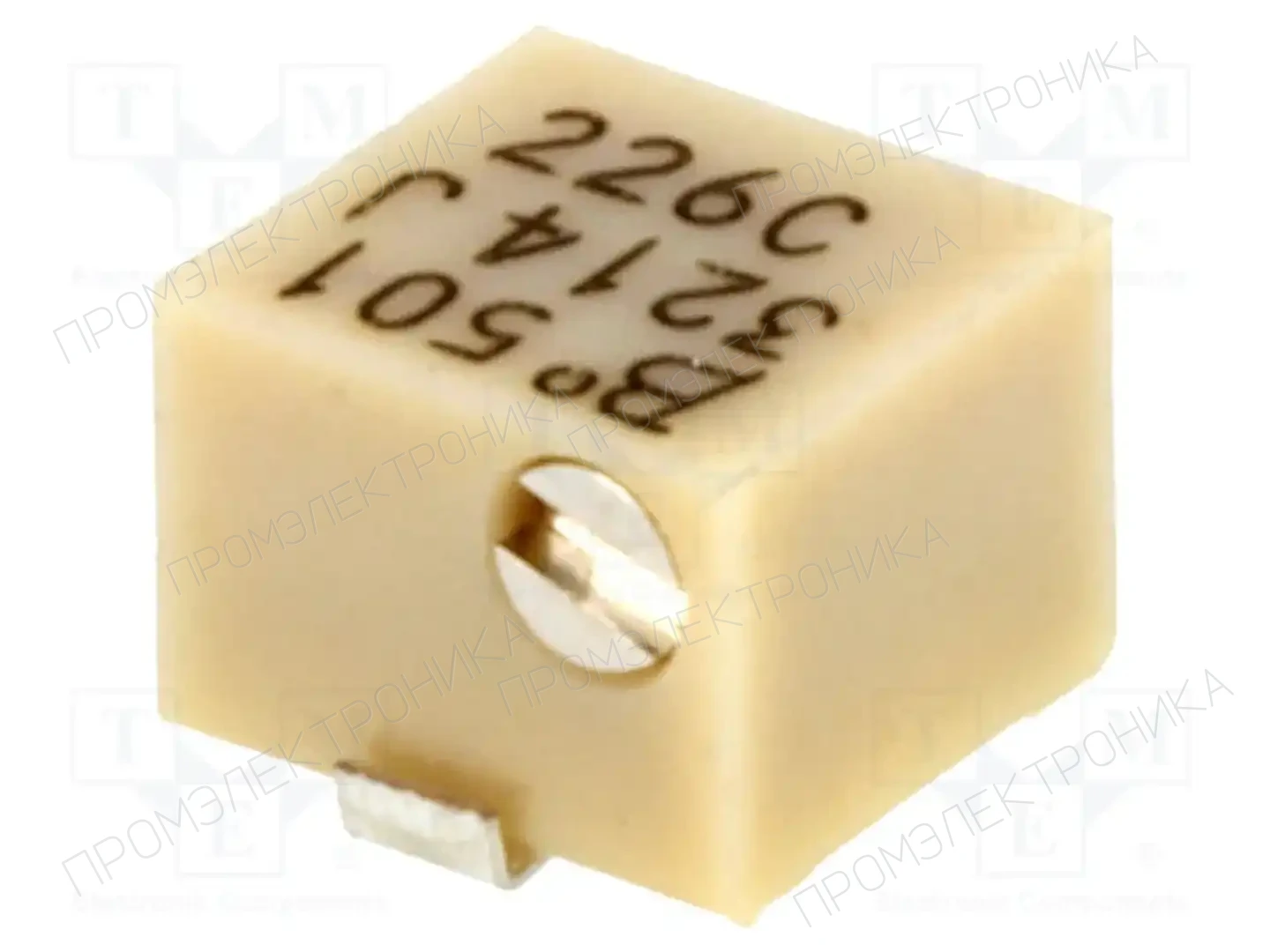 BOURNS 3214J-1-501E — Потенциометры SMD многооборотные