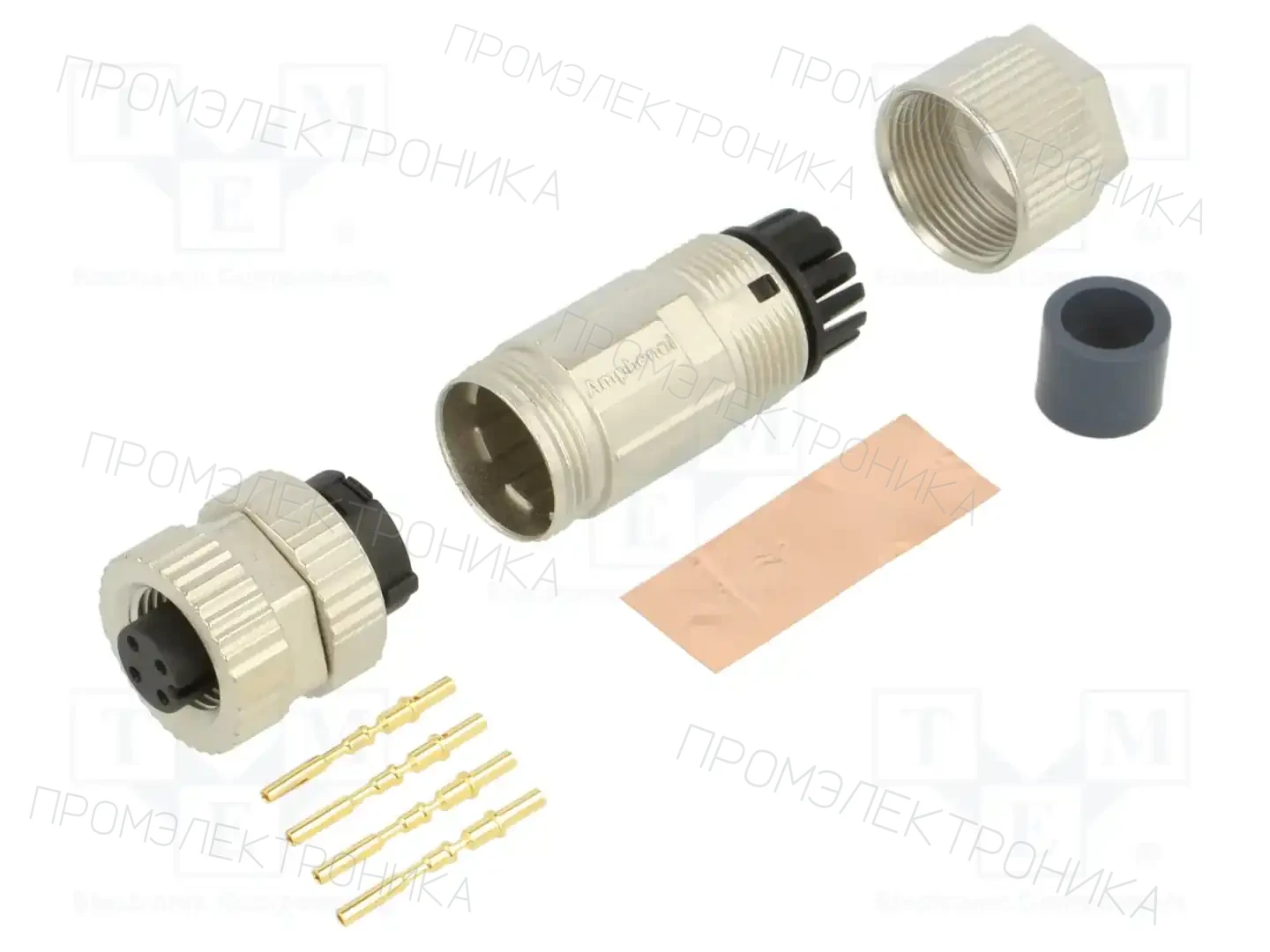 AMPHENOL LTW MSAS-04BFFC-SL7001 — Вилки и гнезда M12