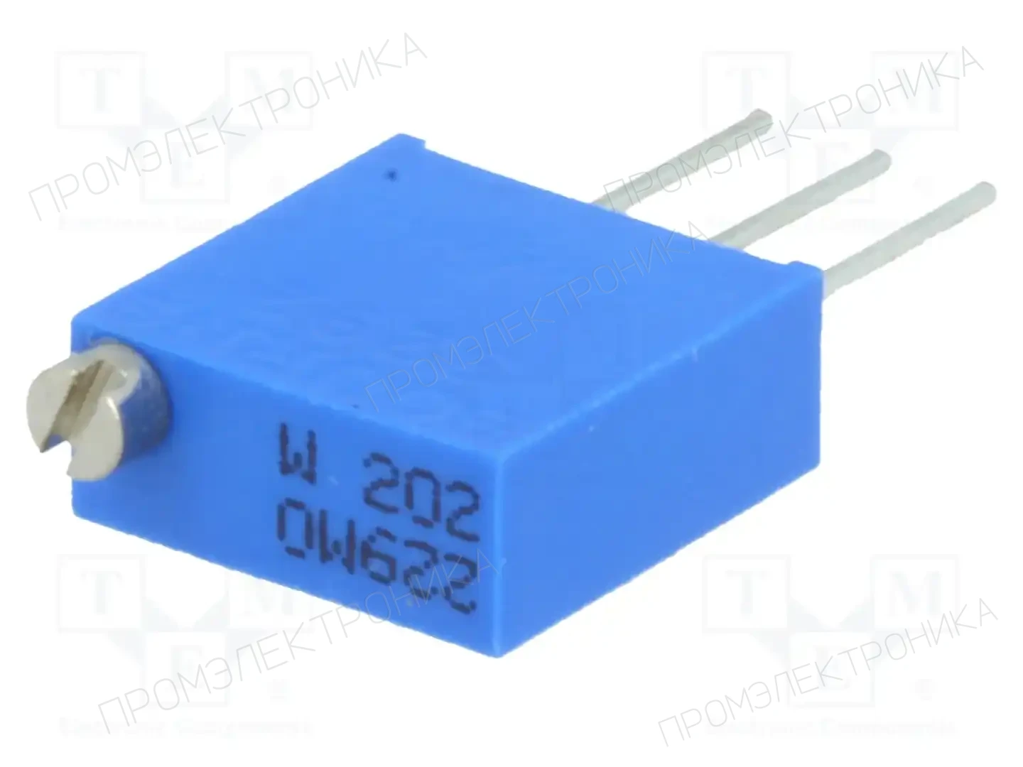 BOURNS 3292W-1-202LF — Потенциометры THT многооборотные 3/8 дм