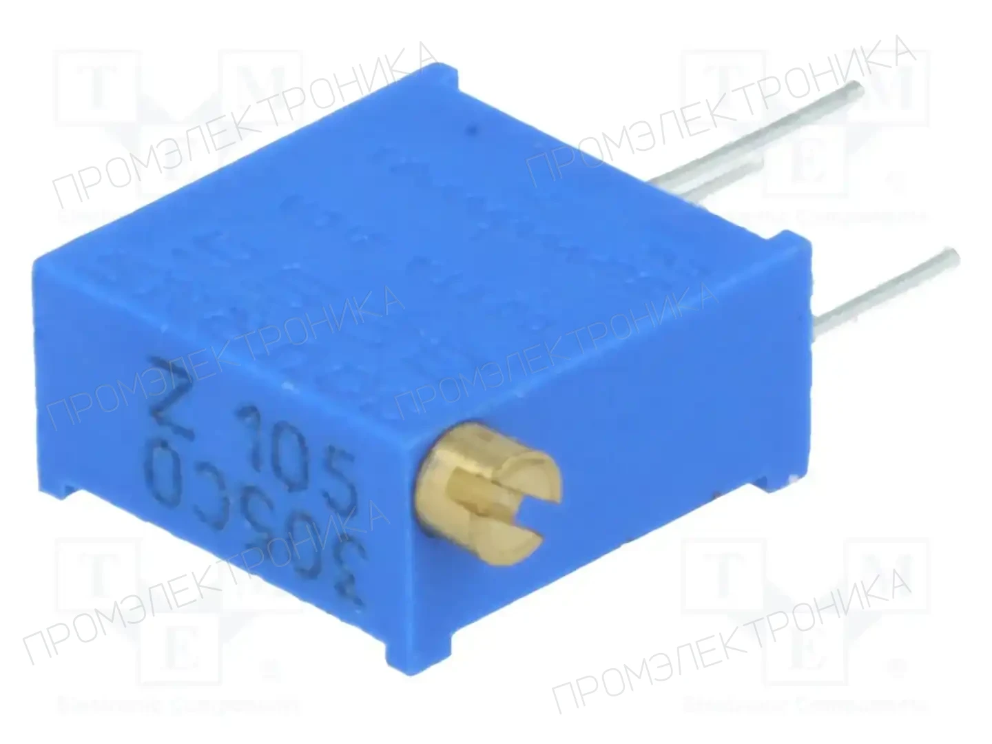 BOURNS 3296Z-1-105LF — Потенциометры THT многооборотные 3/8 дм