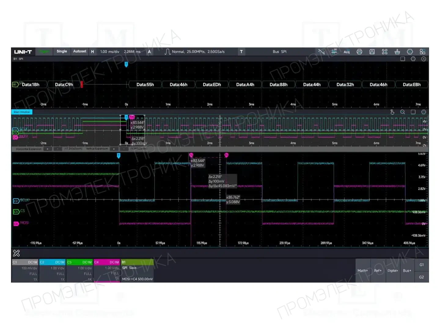 UNI-T MSO7000X-BND — Осциллоскопы цифровые