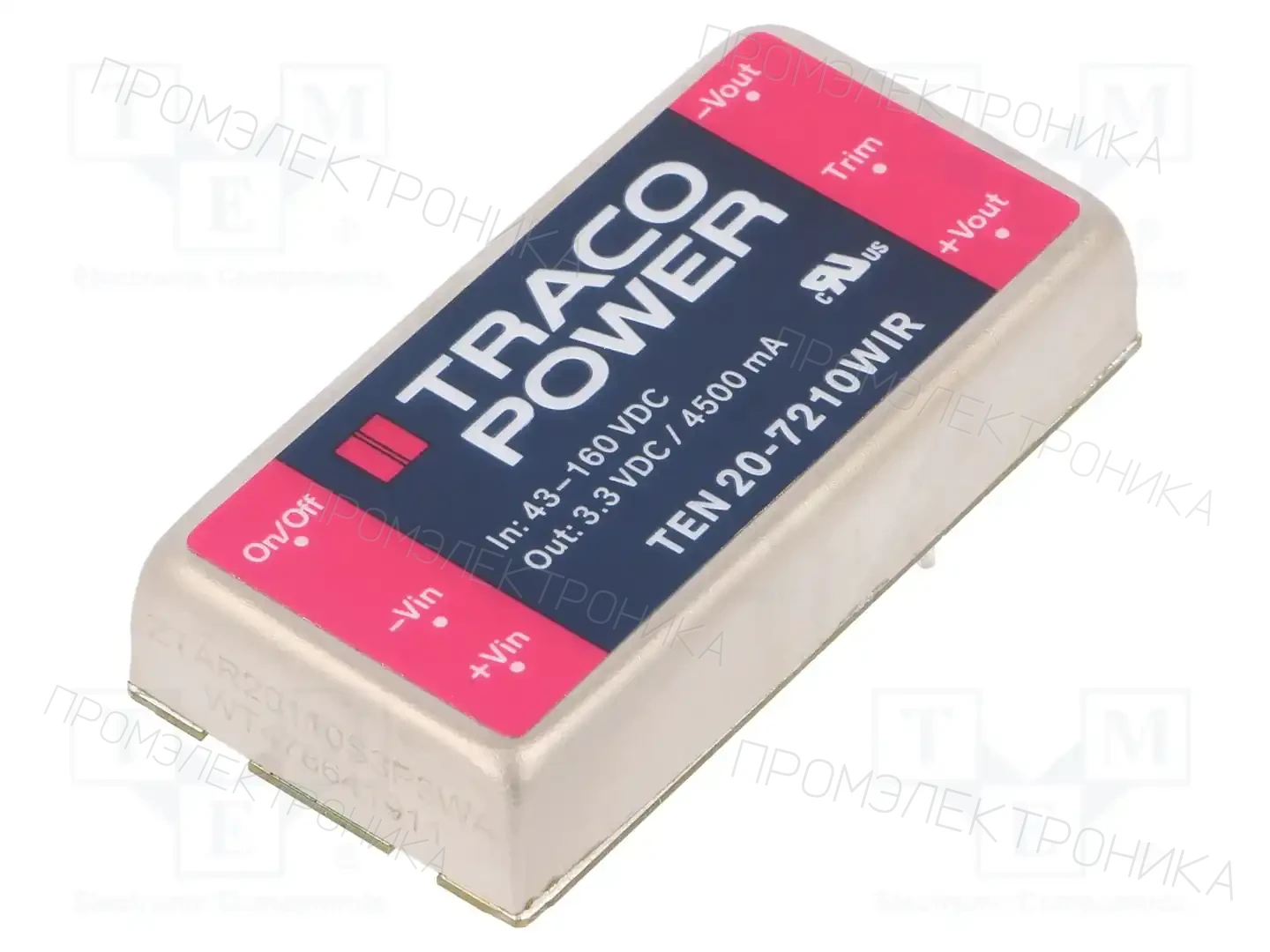 TRACO POWER TEN 20-7210WIR — Преобразователи DC/DC