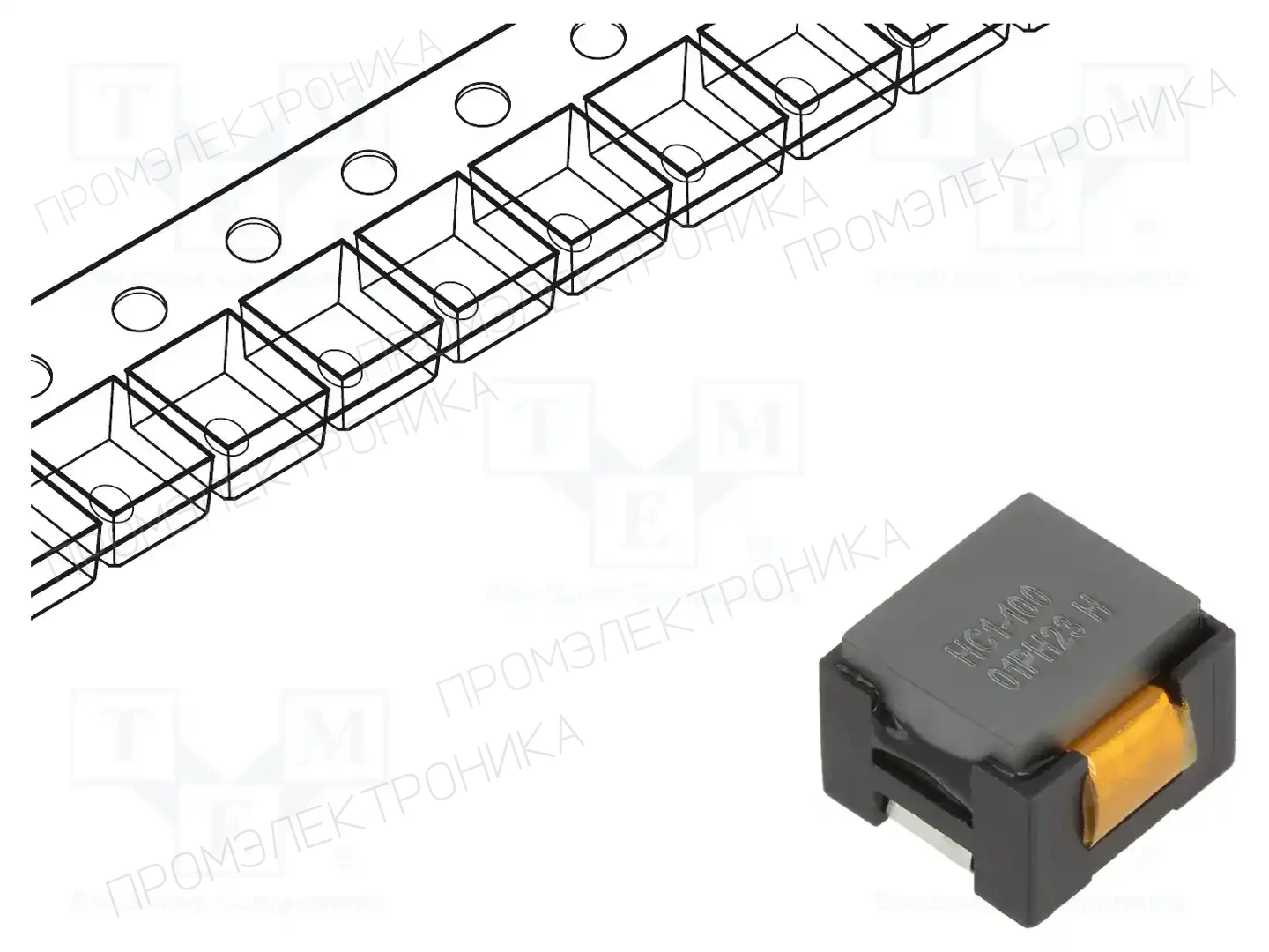 EATON ELECTRONICS HC1-100-R — Дроссели