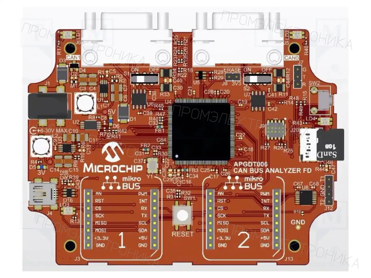 Microchip Technology APGDT006 — Наборы пусковые для систем Microchip