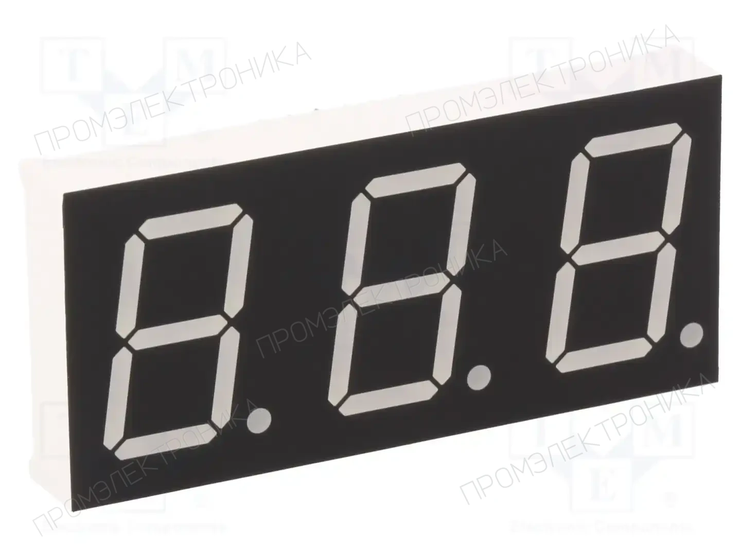 LUCKYLIGHT KW3-801CGB — Светодиодные дисплеи 7-сегментные