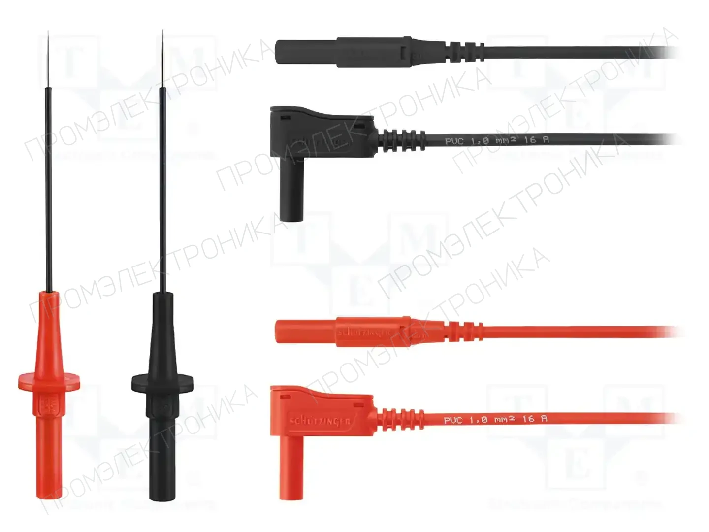 SCHÜTZINGER SET 9006 — Наборы измер. проводов с аксессуарами