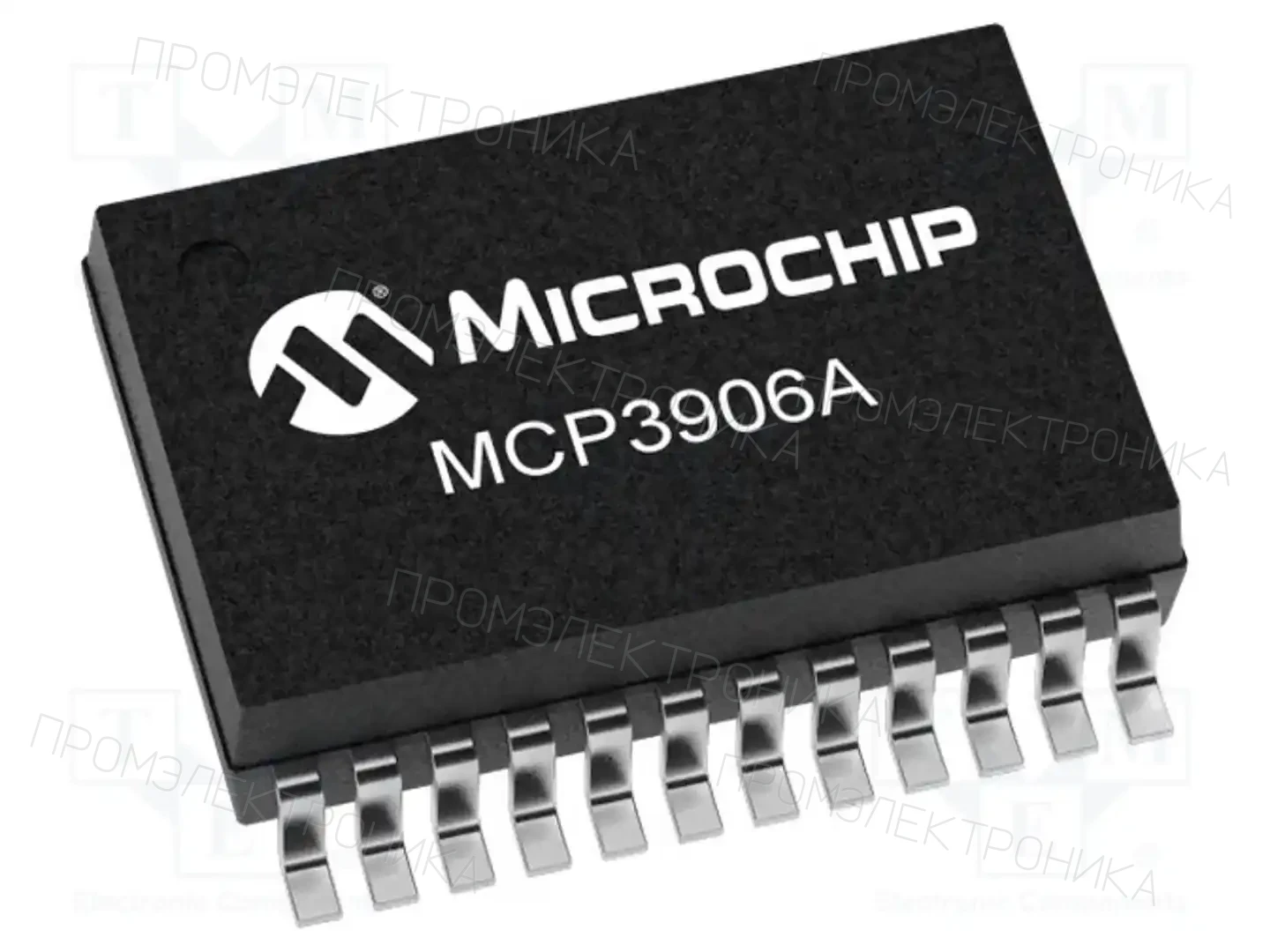 Microchip Technology MCP3906A-E/SS — Преобразователи A/D - микросхемы