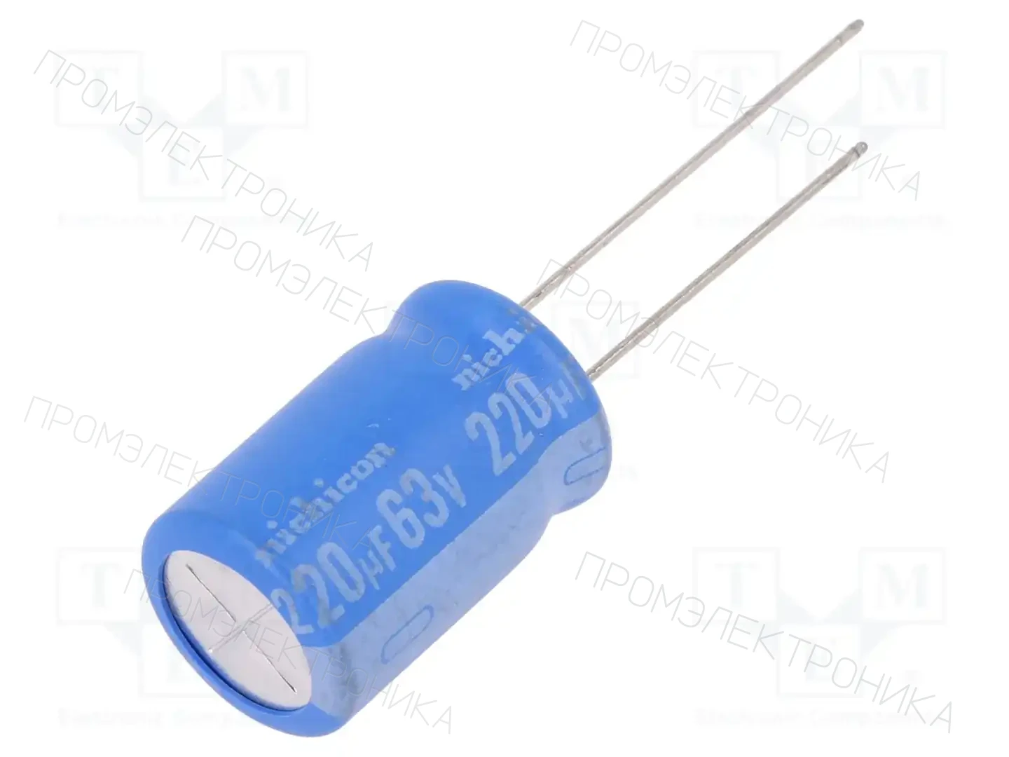NICHICON UBW1J221MHD — Конденсаторы электролитические THT